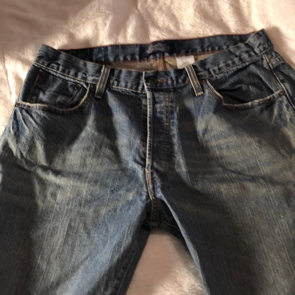 Levi Strauss men's low straight jeans 34x34